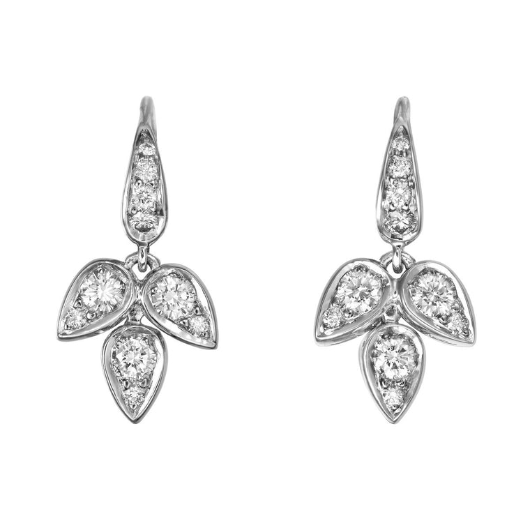 Daralis diamond drop earrings