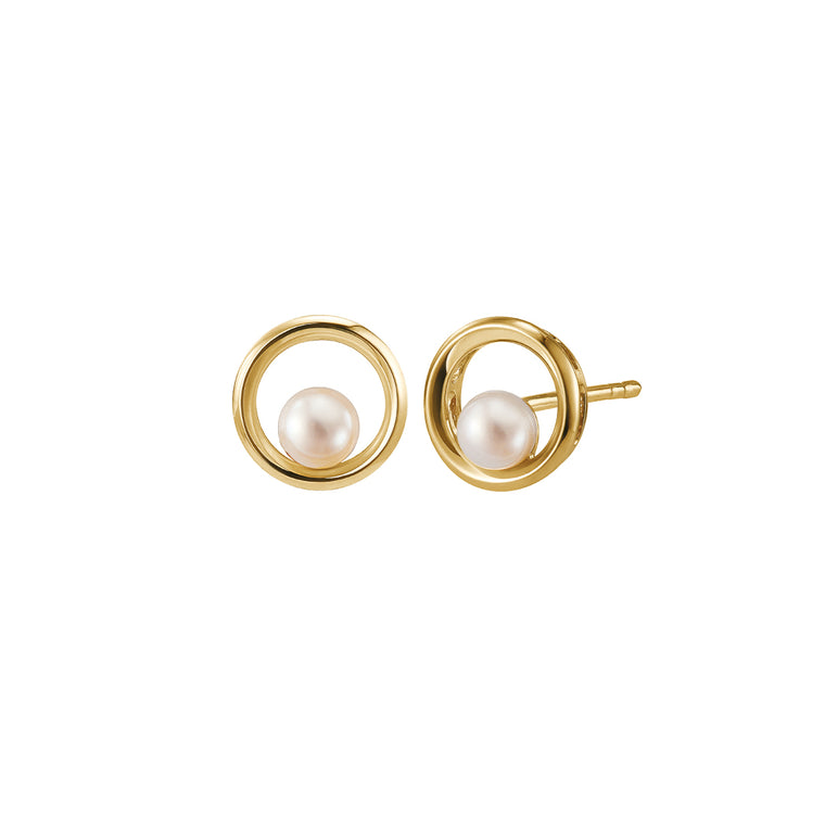 Eva earrings with pearls