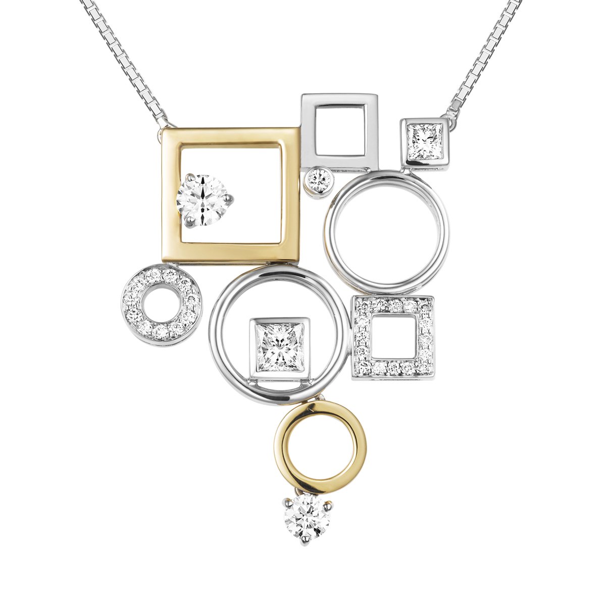 Chantum diamond necklace