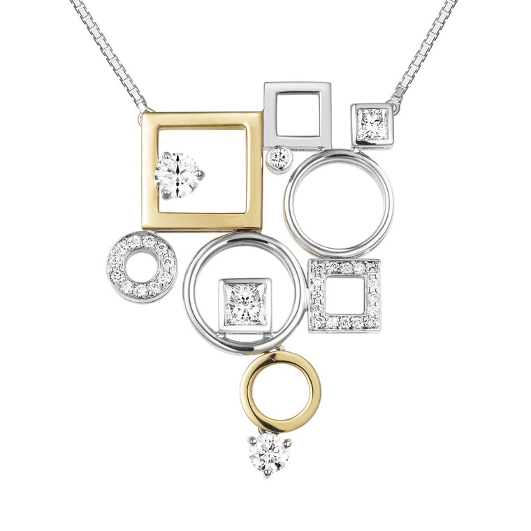 Chantum diamond necklace