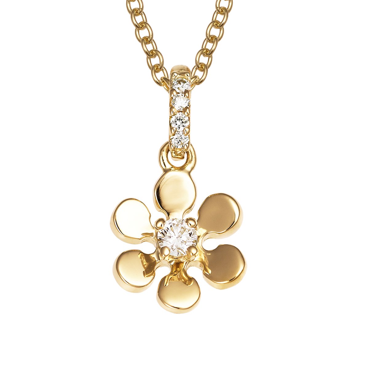 Chloe diamond pendant
