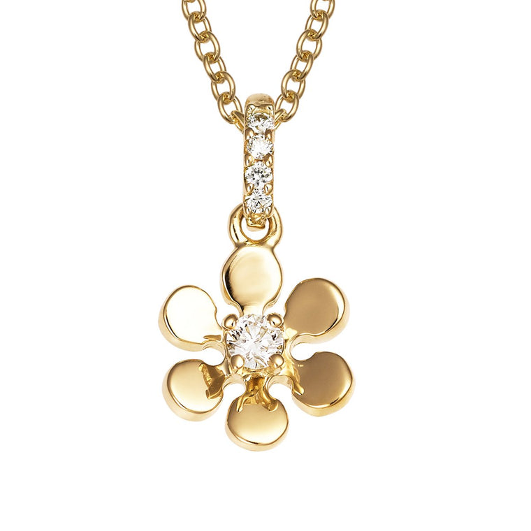 Chloe diamond pendant