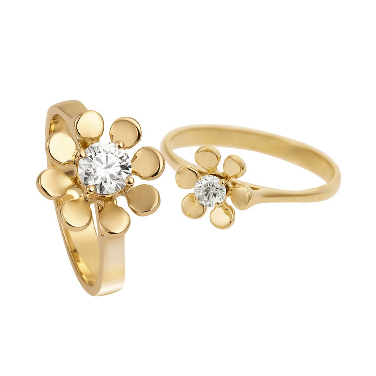 Chloe diamond rings