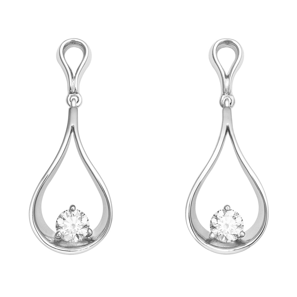 Elin diamond earrings