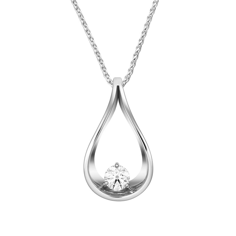 Elin diamond pendant