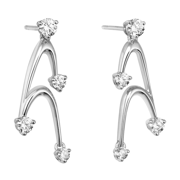 Frida diamond earrings