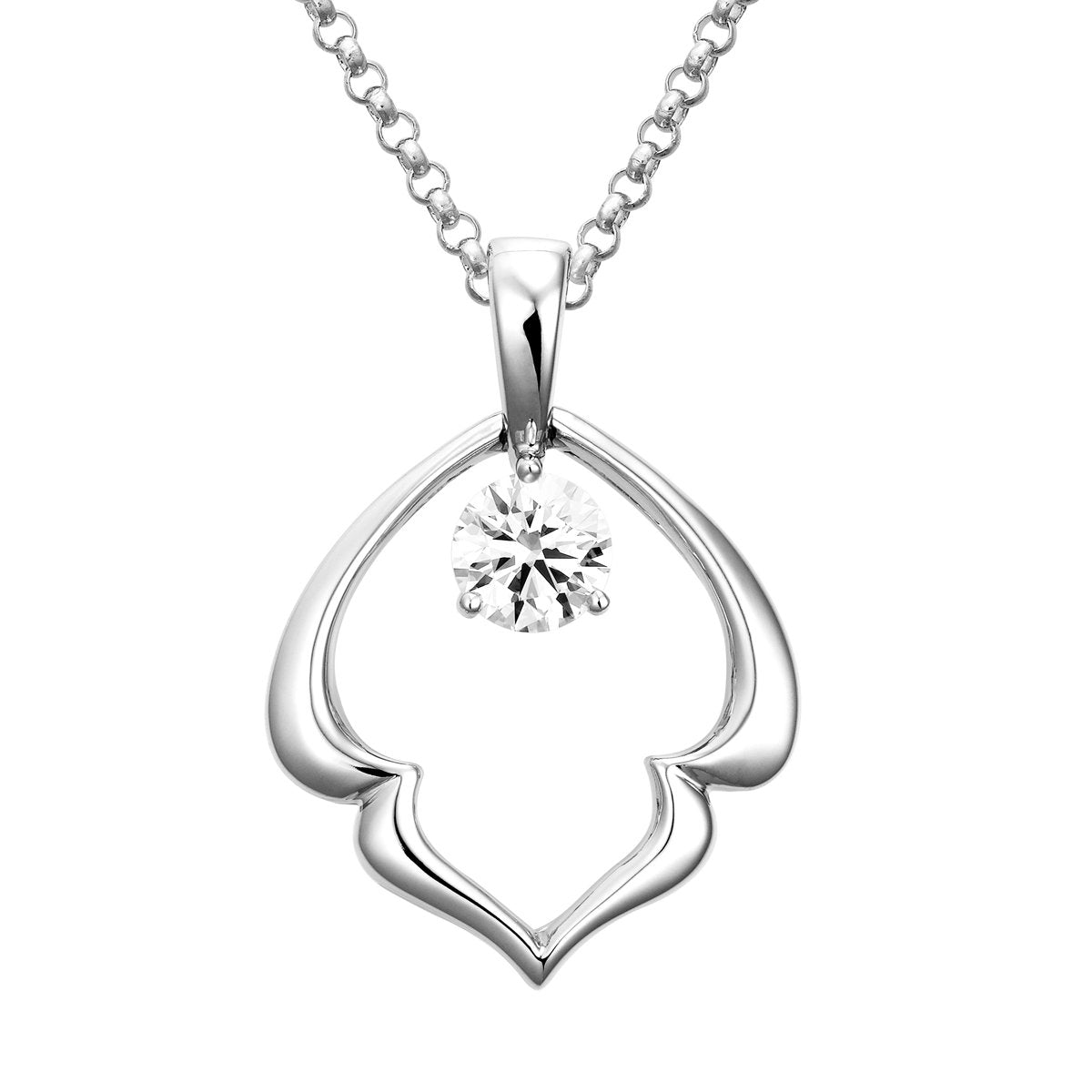 Hana diamond pendant