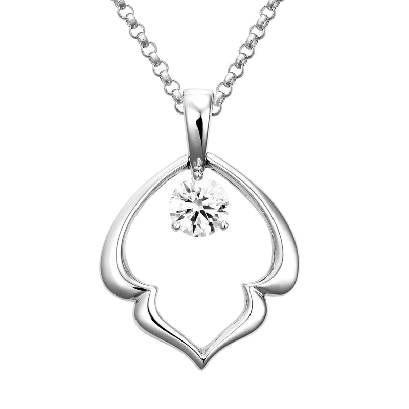 Hana diamond pendant