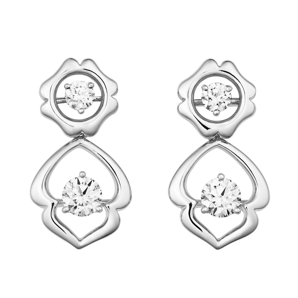 Hana diamond earrings