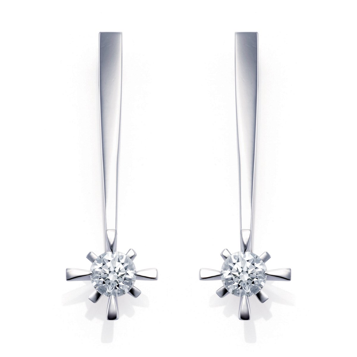 Liberty diamond earrings