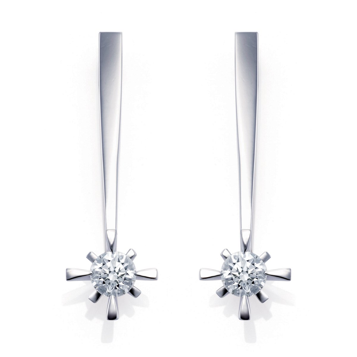 Liberty diamond earrings