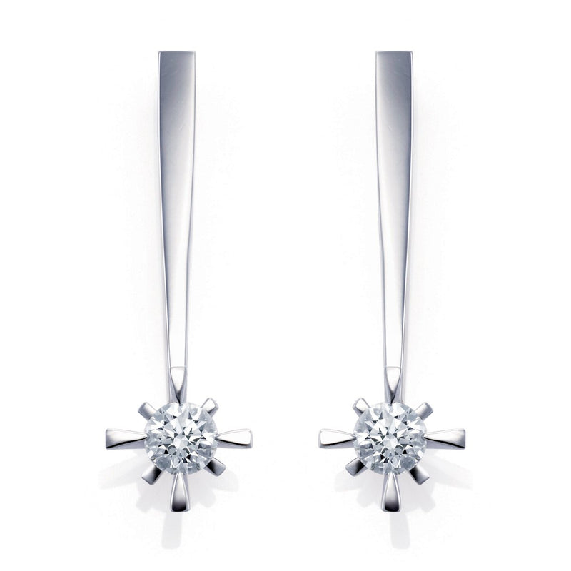 Liberty diamond earrings