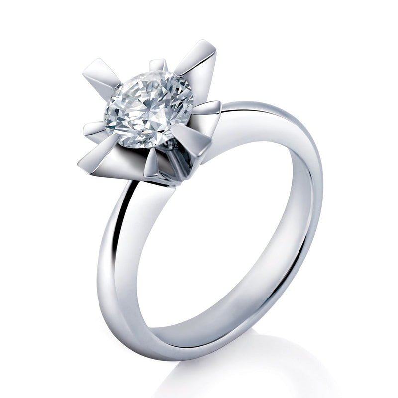 Liberty solitaire ring