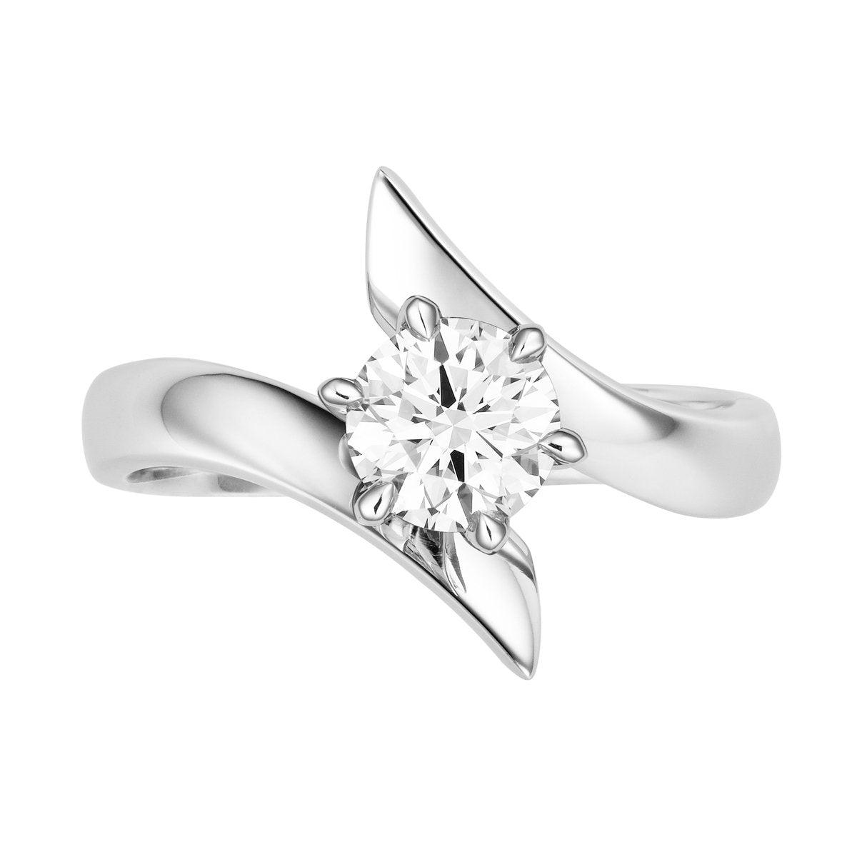 Riva diamond solitaire ring