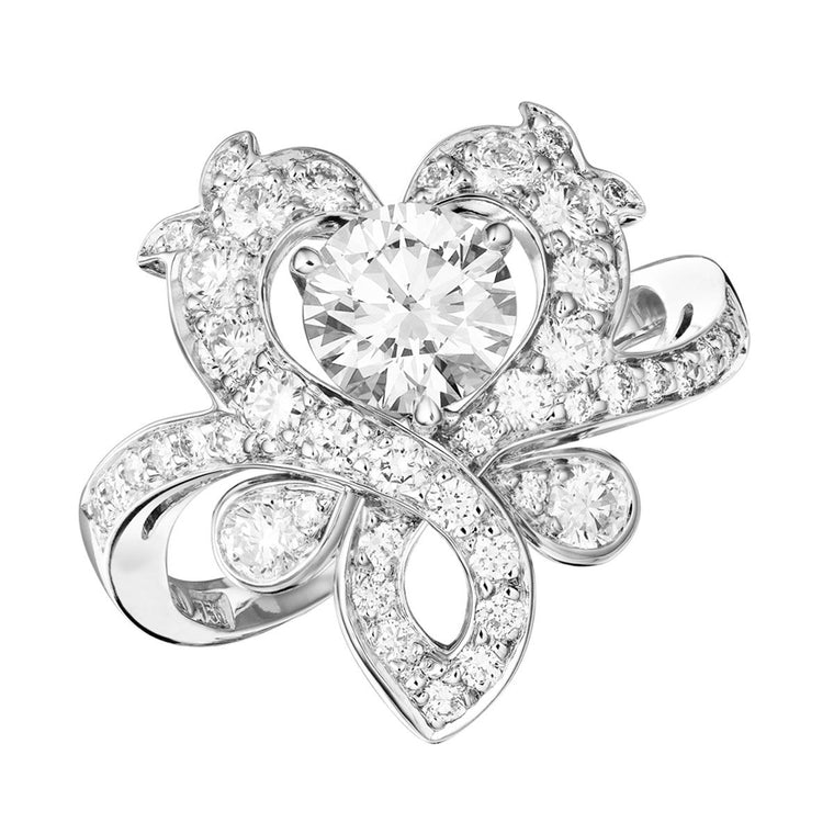 Rococo Reimagined diamond ring
