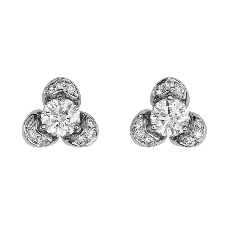 Leora diamond earstuds