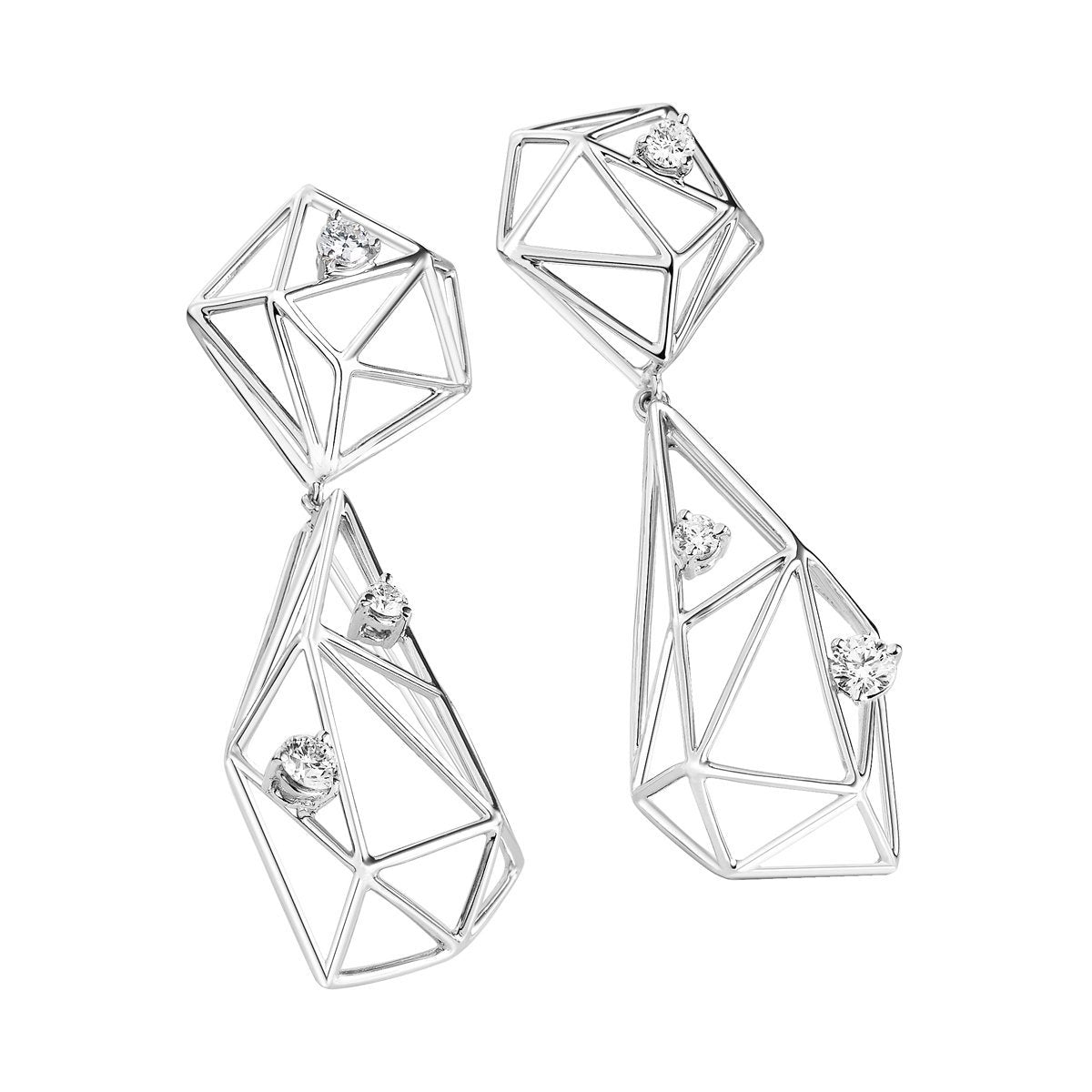Ilona diamond earrings