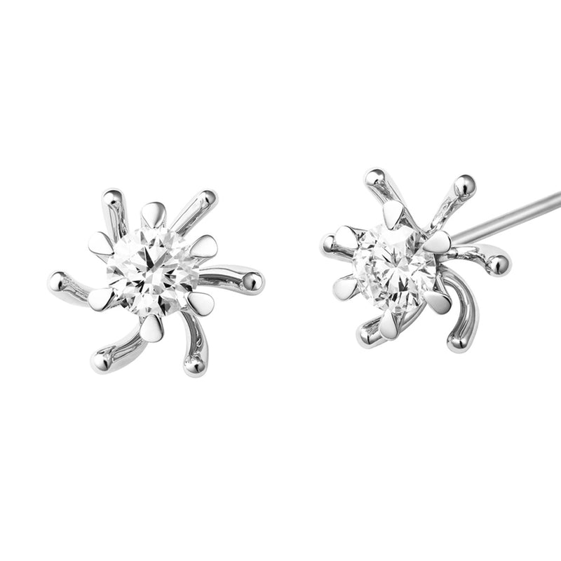 Tara diamond earstuds