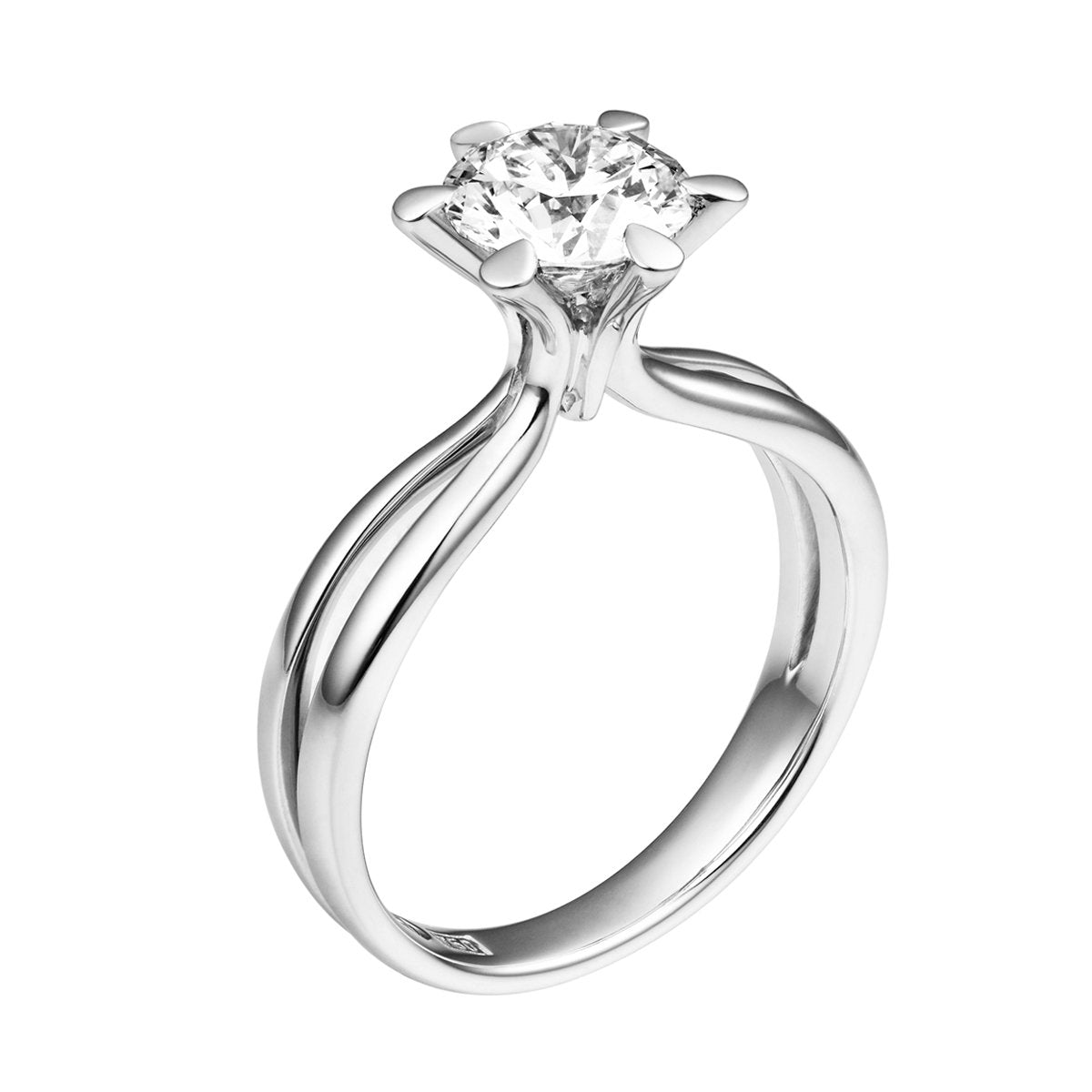 Tara diamond solitaire ring