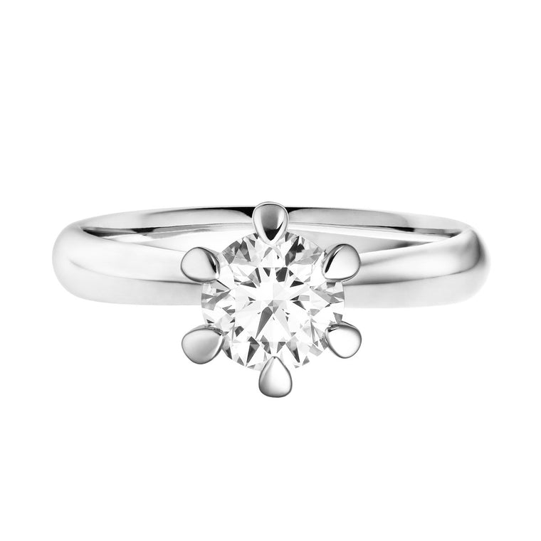 Tara diamond solitaire ring