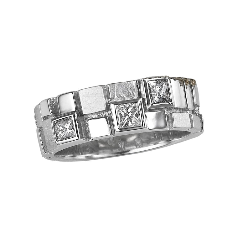 Archive Collection princess cut diamond ring